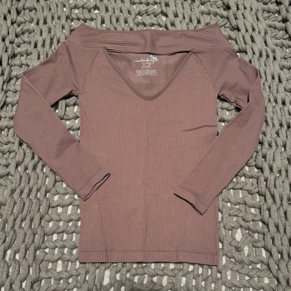 Free People Intimately Quarter Sleeve (Worn Once!)